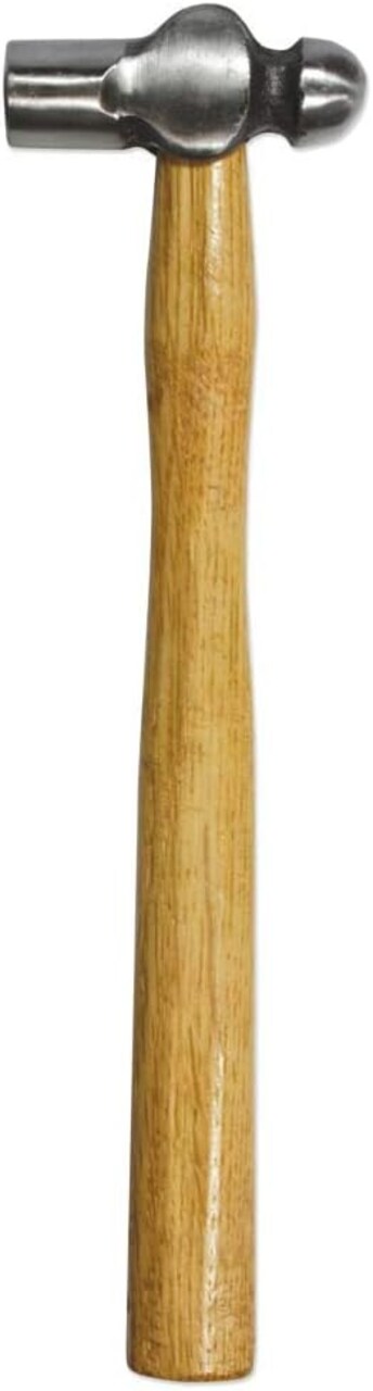 The Beadsmith Vintaj Ball Pein Hammer, 9.5 Inches, 61-Millimeter Steel Head and Wood Handle, 4-Ounce Jewelry-Making Tool